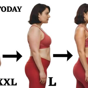 Results in 10 Days | 1 Minute Standing Exercises To Lose BELLY FAT & HIP FAT Forever