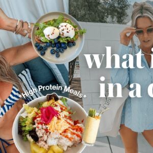 WHAT I EAT to get lean, lose weight & not feel deprived | high protein weight loss meals