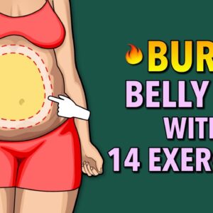 14-Moves Workout to Burn Belly Fat – Exercise at Home