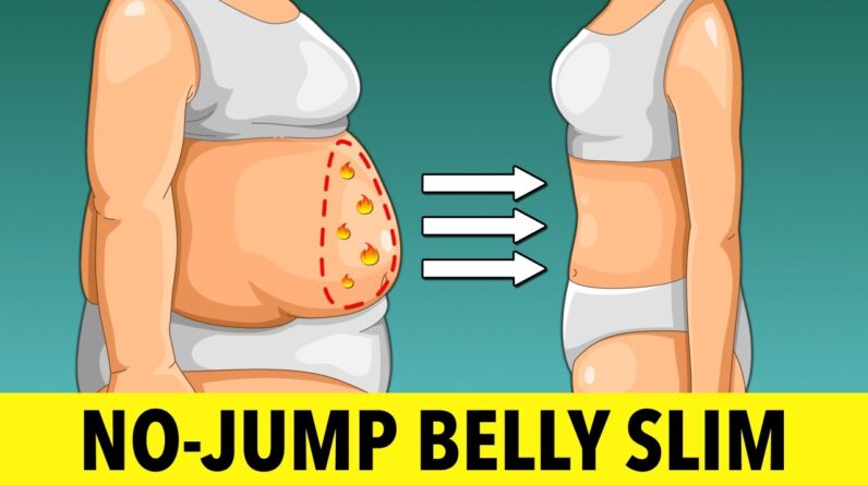 20 Gentle Fat-Burning Exercises: No-Jump Belly Slimming Workout