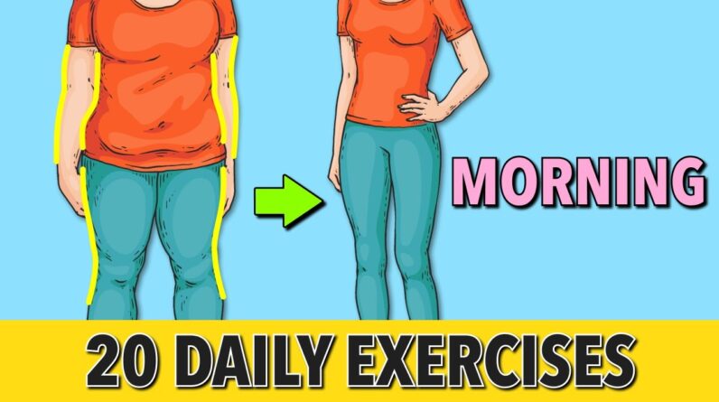 20 Morning Stretching & Toning Exercises Daily at Home