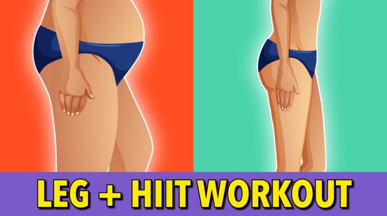 22-Min Leg & HIIT Workout to Kickstart Your Weight Loss