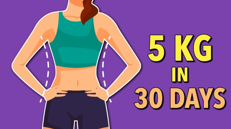 Exercise & Lose Up to 5kg in 30 Days – At-Home Fitness Challenge