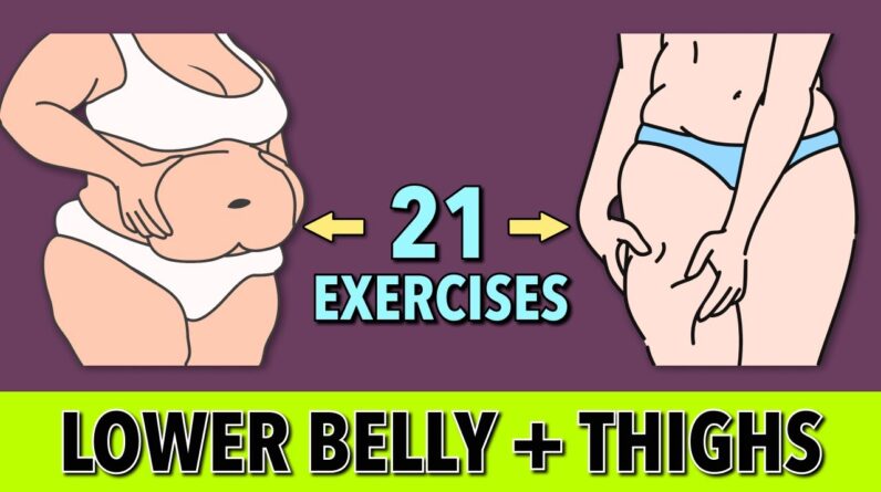 Lower Belly & Thigh Slim Down: 21-Exercise Shaping Challenge