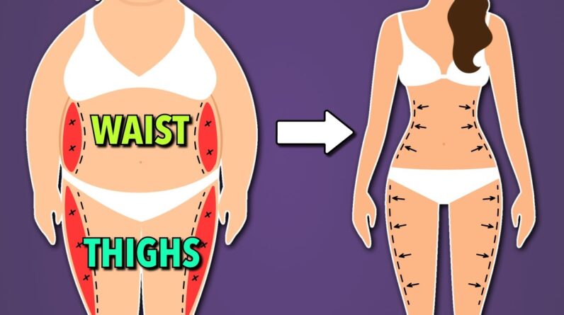 Mat Workout to Lose Thigh Fat and Love Handles Fast