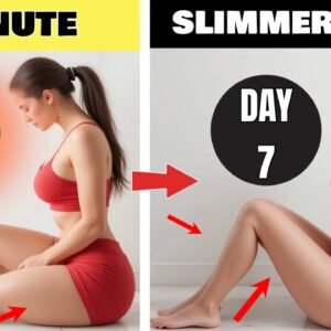 Fat Legs & Thighs ? Don’t Jog – Do This 1 Min Standing Move for Slimmer Legs in 7 Days