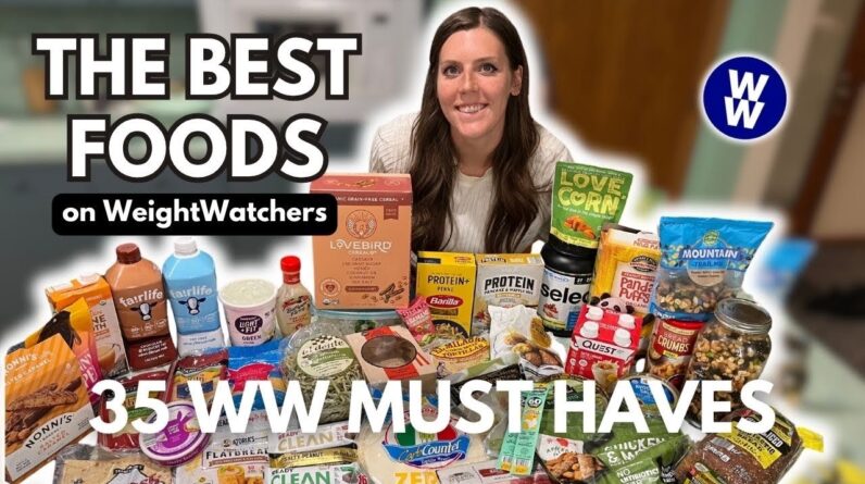 Top 35 Foods That Have Helped Me Lose Over 70 Pounds SUSTAINABLY | WEIGHTWATCHERS MUST HAVES