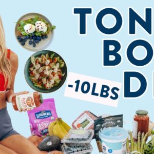 what I eat to get lean & toned (grocery haul for fat loss)