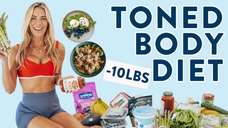 what I eat to get lean & toned (grocery haul for fat loss)