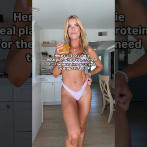 Before I actually lost 45 lbs I used to think the only way to lose fat was to eat less and less...