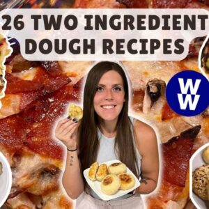26 Healthy Two Ingredient Dough Recipes That Helped Me Lose 70 lbs | WeightWatchers Simple Recipes