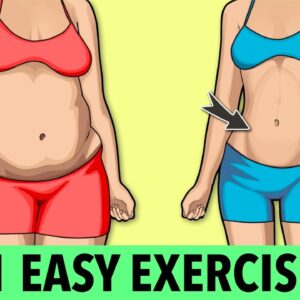 21 Easy Exercises at Home - Beginner Weight Loss Workout