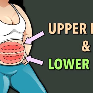 25-Min Standing Abs Workout – Lose Upper Belly and Lower Belly Fat
