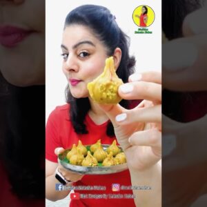 45 CALS ONLY MODAK RECIPE #diet #ganeshchaturthi #recipe #weightloss #dietplan