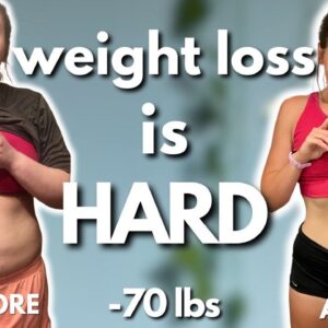 Why Losing Weight Is So Hard (and How I Overcame It to Lose 70 lbs & Keep It Off)