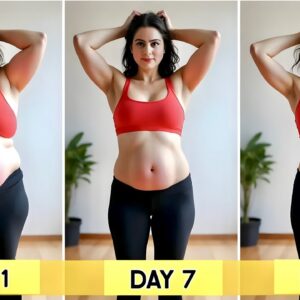 Lose 7 Kgs In 14 Days – 5 Mins Easy Weight Loss Workout At Home ✅