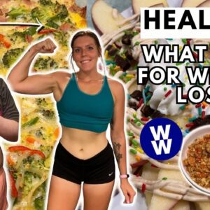 What I Eat In A Day For WEIGHT LOSS | WeightWatchers | HEALTHY recipes | Salmon Patties & Quiche