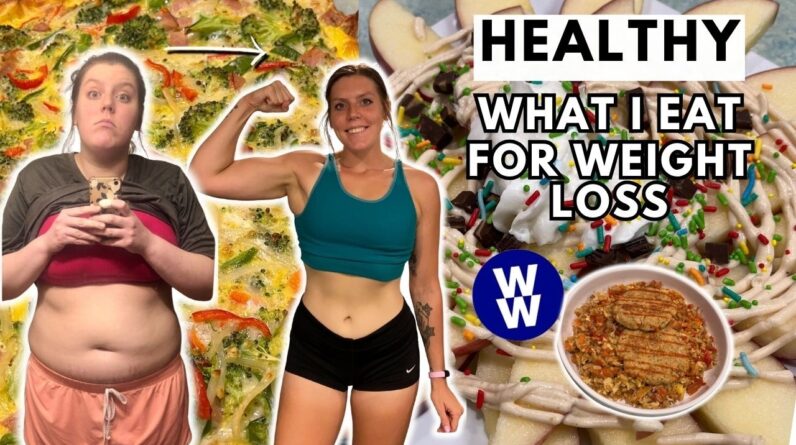 What I Eat In A Day For WEIGHT LOSS | WeightWatchers | HEALTHY recipes | Salmon Patties & Quiche