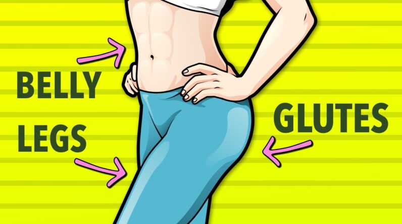 28-Day Legs + Glutes + Belly Challenge - Home Workout