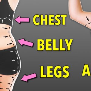 Arms + Chest + Belly + Legs: Full Body Fat Burn Workout
