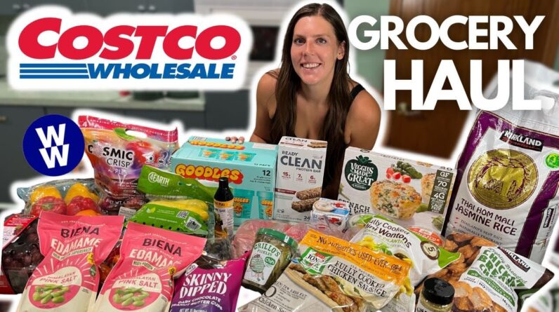 Healthy Costco Grocery Haul | WW (WeightWatchers) Points & Calories/Macros | Weight Loss Journey