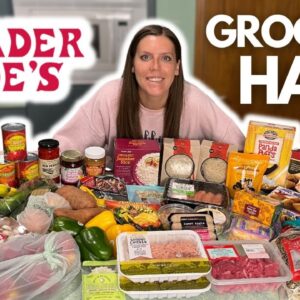 HUGE Healthy Trader Joe's Grocery Haul | WeightWatchers Points & Calories/Macros/Nutrition Info