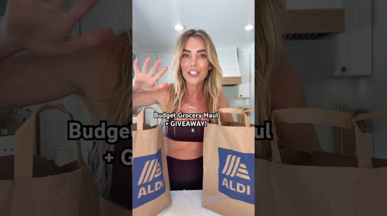 Can you guess what’s in my healthy grocery bag?