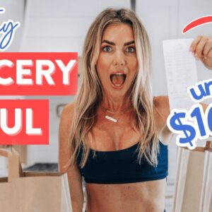can you REALLY eat healthy for $99/week? | high protein Aldi grocery haul