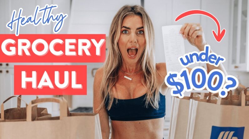 can you REALLY eat healthy for $99/week? | high protein Aldi grocery haul