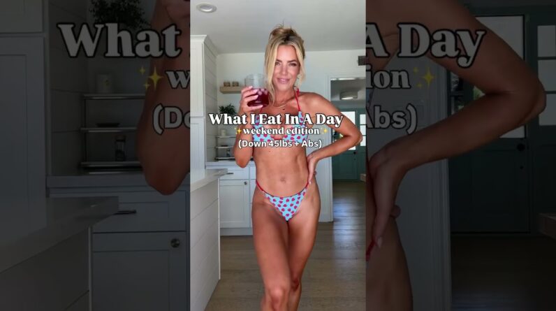 My weight loss meal plan + WEEKEND RULES⬇️