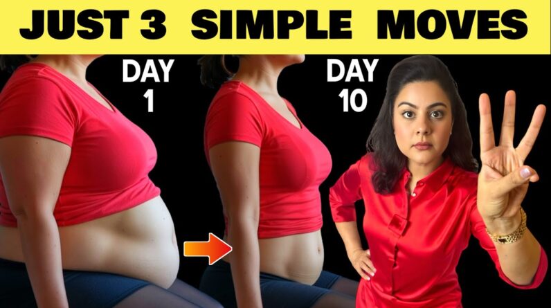 Results In 10 Days | Just 3 Easy Moves For A Flat Belly