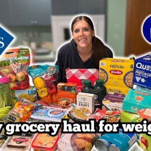 Huge Healthy Sam's Club Grocery Haul | WeightWatchers Points & Calories | Weight Loss Journey
