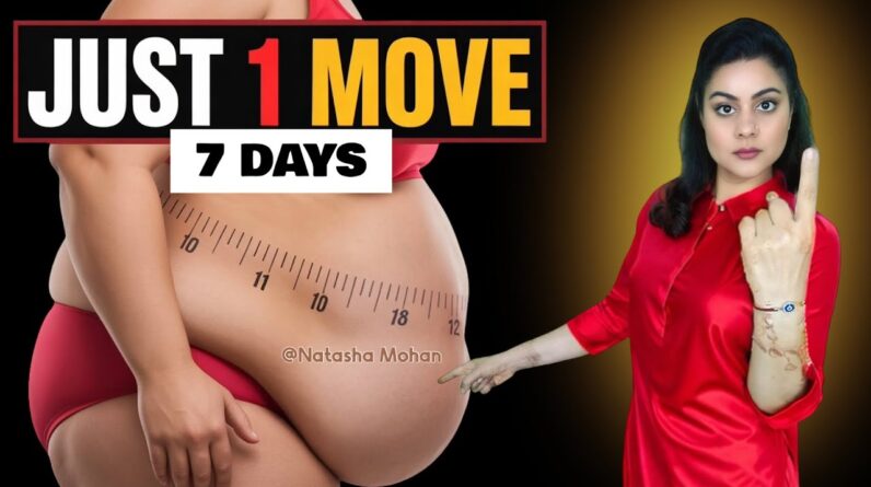The #1 Exercise to Lose Belly Fat in 7 Days (No Floor, No Crunches!)