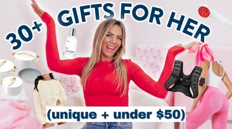 30+ gifts for her that NEVER get returned | holiday gift guide 2025