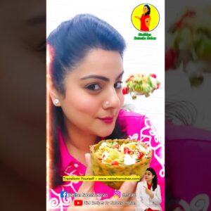 Street Chatpati Low-Cal Diet  Chaat !  #dietitiannatashamohan #lowcalrecipes #healthysnacks