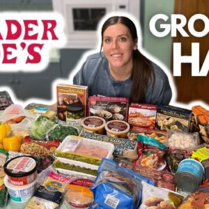 HUGE Healthy Trader Joe's Grocery Haul | WeightWatchers Points & Calories/Macros/Nutrition Info
