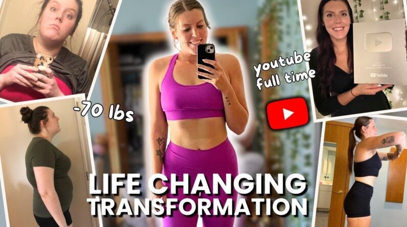 I Completely Changed My Life in 1 Year & You Can Too | 70 lb Weight Loss + Full-Time YouTube Journey