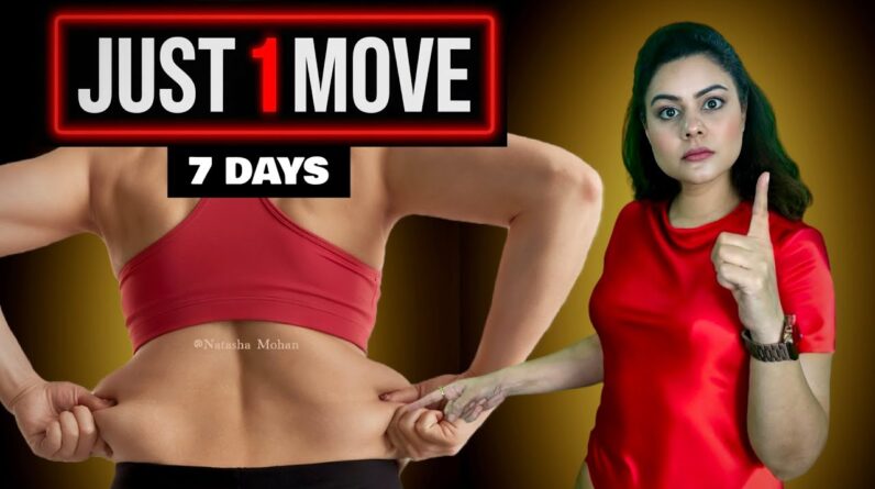 This 1 Exercise Targets Side Fat & Belly Fat Better Than 100 Crunches (7 Days)