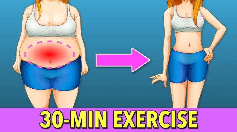 30-Minute Energetic Exercises To Lose Weight (Cardio Workout)