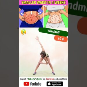 #standingabs and #cardioworkout – #smallerwaist in #4weeks  @RobertasGym #homeworkout  #weightloss