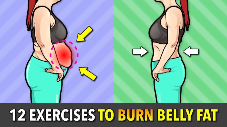 Belly Fat Burning Workout - 12 Cardio Exercises (2 Sets)