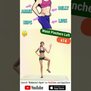 #30min Arm + #belly + #hips + #Leg : #stubbornfat Burn #workout @RobertasGym #homeworkout #fitness