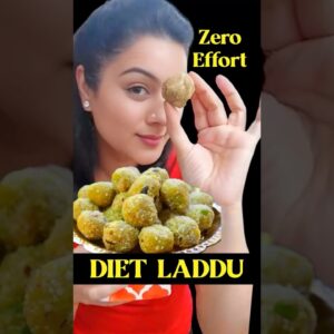 DIET Laddu For Weight Loss  | Zero Effort Sweet ❤️ #healthysweet #indianrecipe  #healthydessert