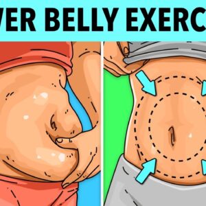 Lower Belly Exercises to Shed Fat and Get a Flat Stomach