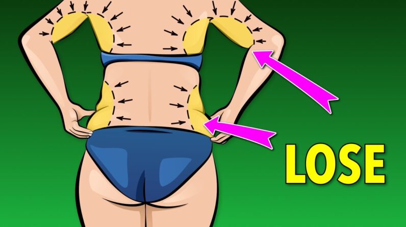 Reduce Arm Fat and Back Fat with Exercises at Home