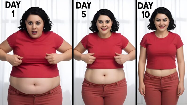 Do This 1 EXERCISE For Belly Fat For 10 DAYS - Then Look In The Mirror ( No Jumping , No Floor)
