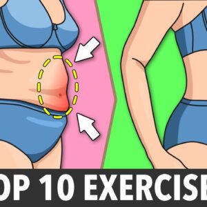 10 Best Exercises to Shrink Stomach Fat Fast