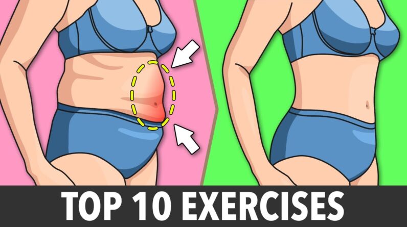 10 Best Exercises to Shrink Stomach Fat Fast