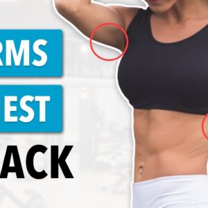17-Min Lean Arms, Chest & Back Workout: Quick Exercise for Busy Days