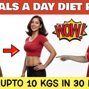 2 Meals A Day Diet Plan For Weight Loss | Lose Upto 10 Kgs In 30 Days